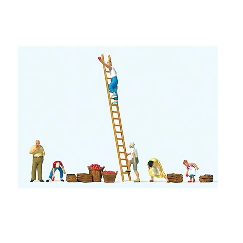 Modélisme HO : Figurines - Ceuillette des Pommes - Preiser