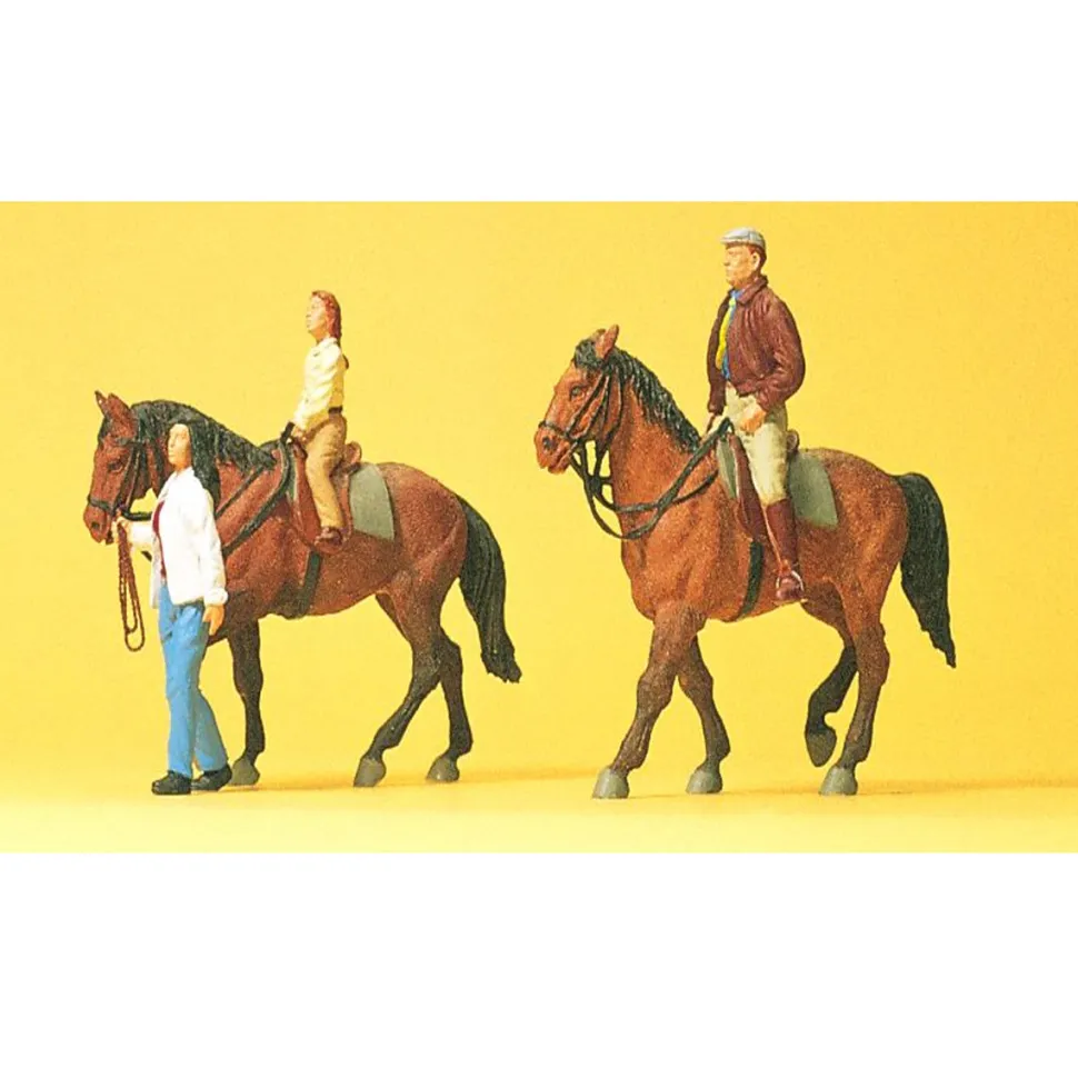 Modélisme HO : Figurines - Chevaux et cavaliers - Preiser