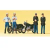 Modélisme HO : Figurines : Gendarmerie française - Preiser