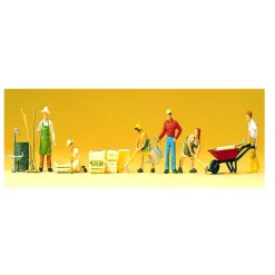 Modélisme HO : Figurines - Jardiniers et Accessoires - Preiser