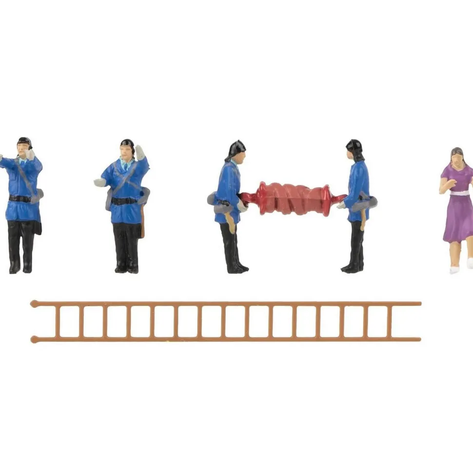 Modélisme HO : Figurines : Pompiers époque III - Faller