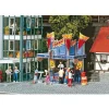 Modélisme HO : Fête foraine : Stand forain Pommes frites XXL - Faller