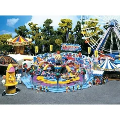 Modélisme HO : Fête foraine : Manège Octopussy - Faller