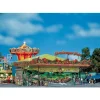 Modélisme HO : Fête foraine : Manège Train de la Jungle - Faller
