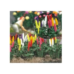 Modélisme HO : Lupins pour jardin - Busch