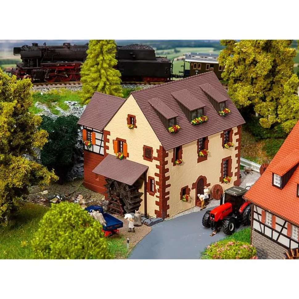 Modélisme HO : Moulin de château fort - Faller