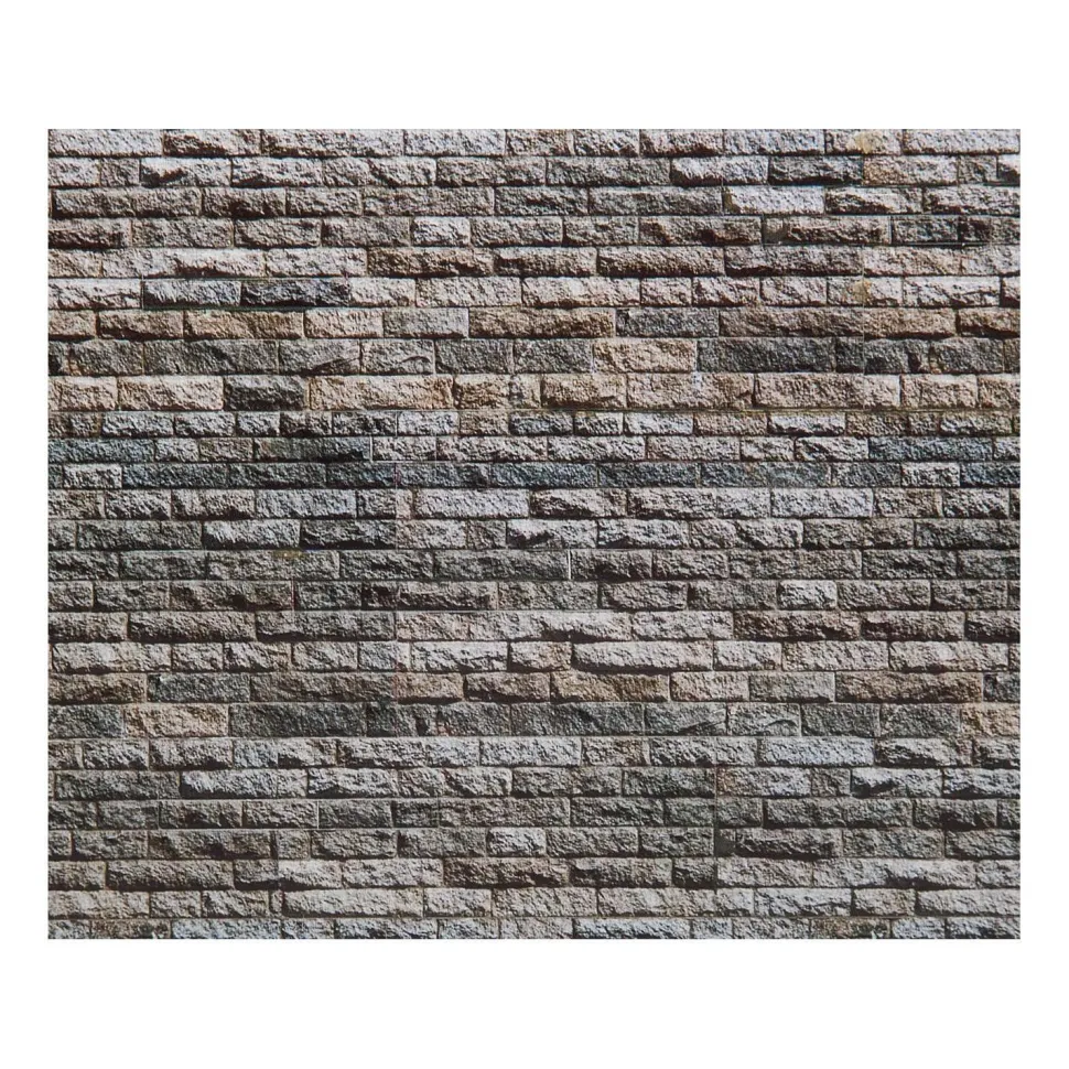 Modélisme HO : Plaque de mur : Basalte - Faller