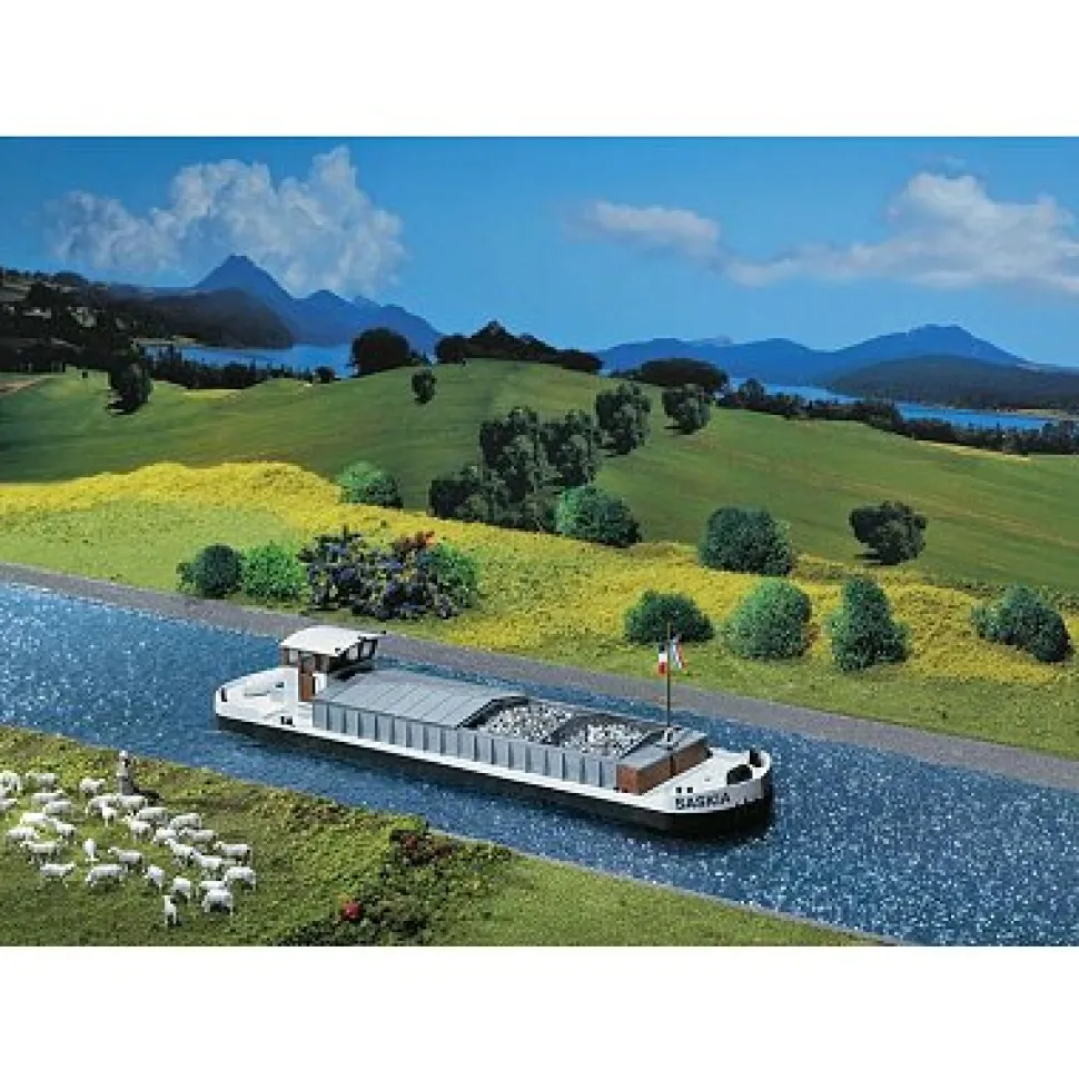 Modélisme HO : Bateaux : Péniche automotrice - Faller