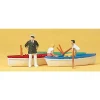 Modélisme HO Figurines : Location de bateaux - Preiser