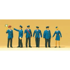 Modélisme HO Figurines : Personnel de gare - Preiser