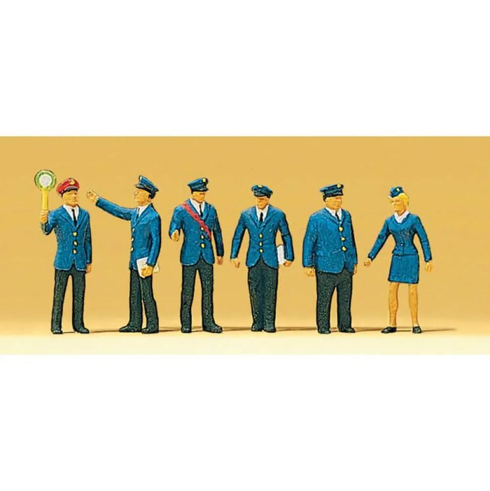 Modélisme HO Figurines : Personnel de gare - Preiser
