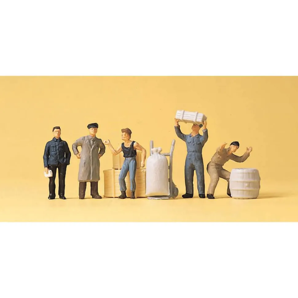 Modélisme HO Figurines : Personnel d'entretien - Preiser