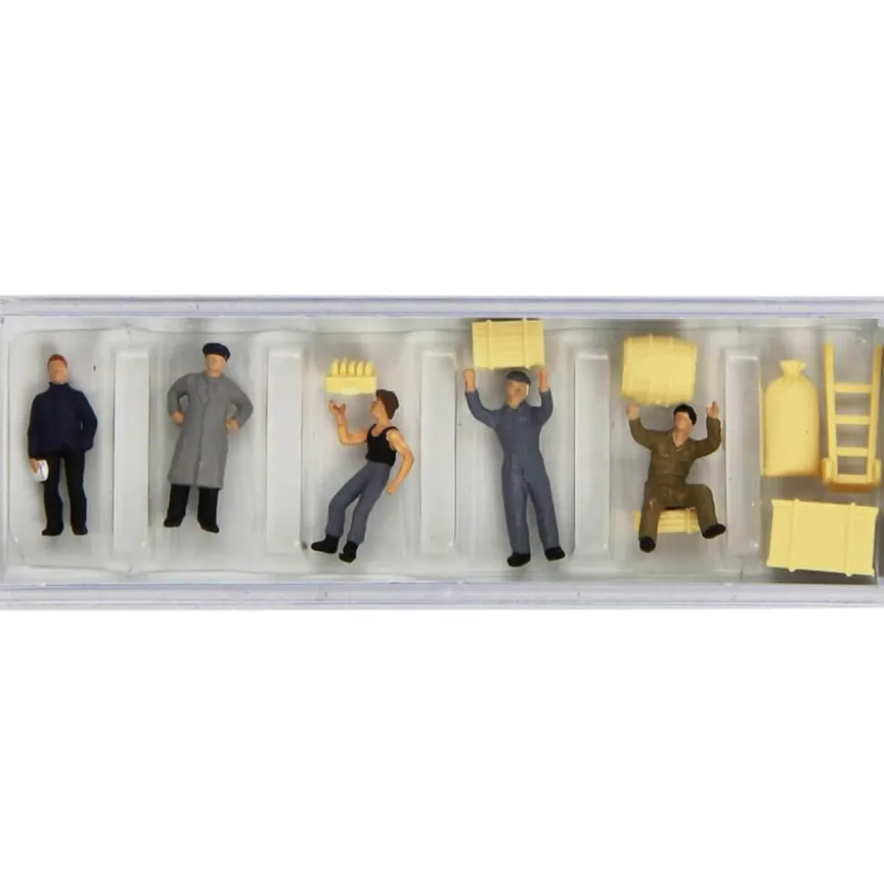 Modélisme HO Figurines : Personnel d'entretien - Preiser