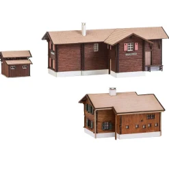 Modélisme N : Coffret gare de Stugl-Stuls - Faller