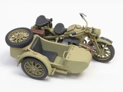 MOTO KS600 & SIDECAR - Tamiya