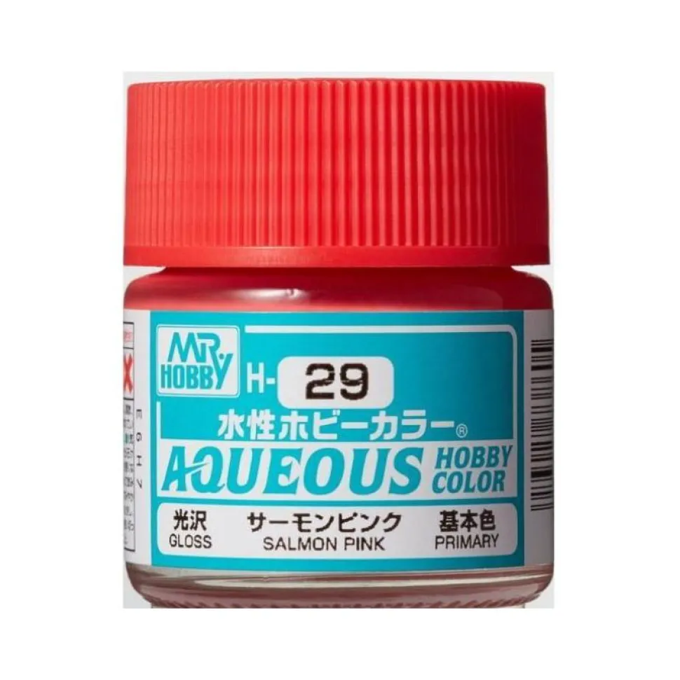 Mr Hobby -Gunze Aqueous Hobby Colors (10 ml) Salmon Pink - Mr Hobby - Gunze