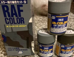 Mr.Hobby CS-652 CS652 RAF Colors for Aircraft (WW2) 3x18ml - Mr Hobby - Gunze