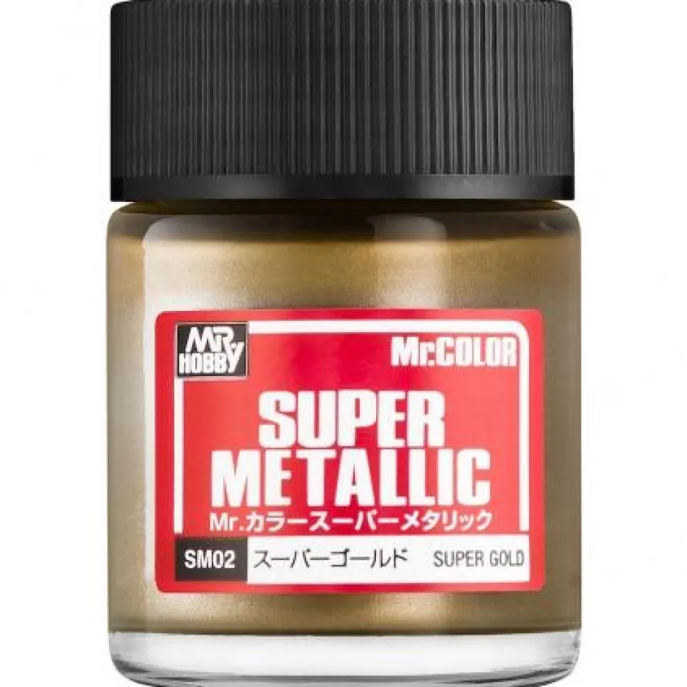 Mr.Hobby SM-02 Super Gold 18ml - Mr Hobby - Gunze