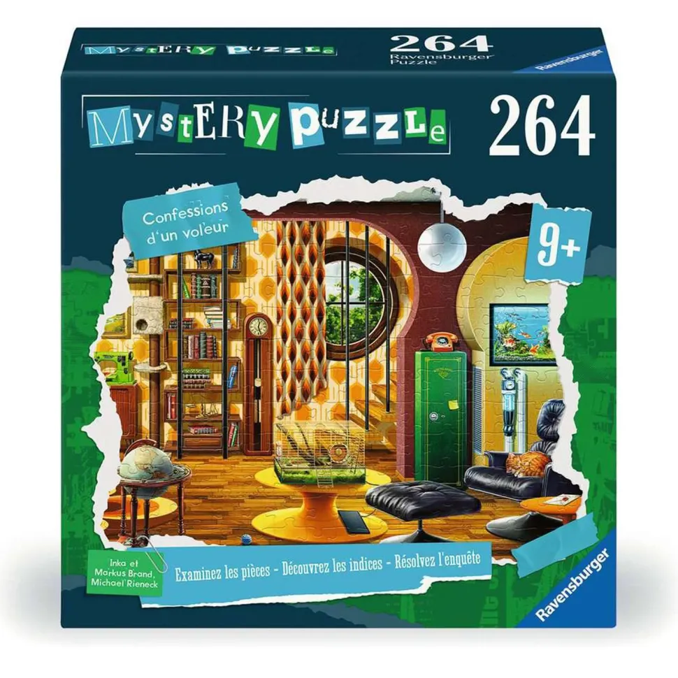 Mystery Puzzle 264 pièces - Confessions d'un voleur - Ravensburger