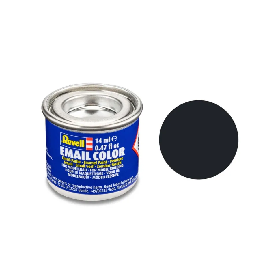 Noir mat n°8 - Revell