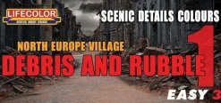 North Europe Village Debris and Rubble 1 - Lifecolor - Lifecolor