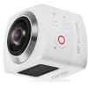 OKAA 360 Degree Panoramic Sports Action Camera WiFi 1440P 30FPS Blanche - BGD