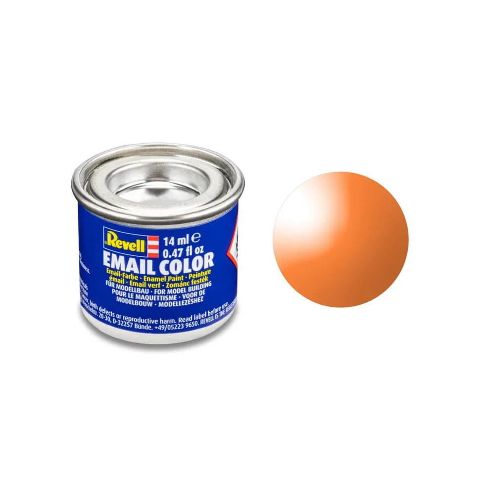 Orange clair transparent n°730 - Revell