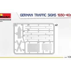 Panneaux de signalisation allemands 1930-40 – 1:35 - Mini Art