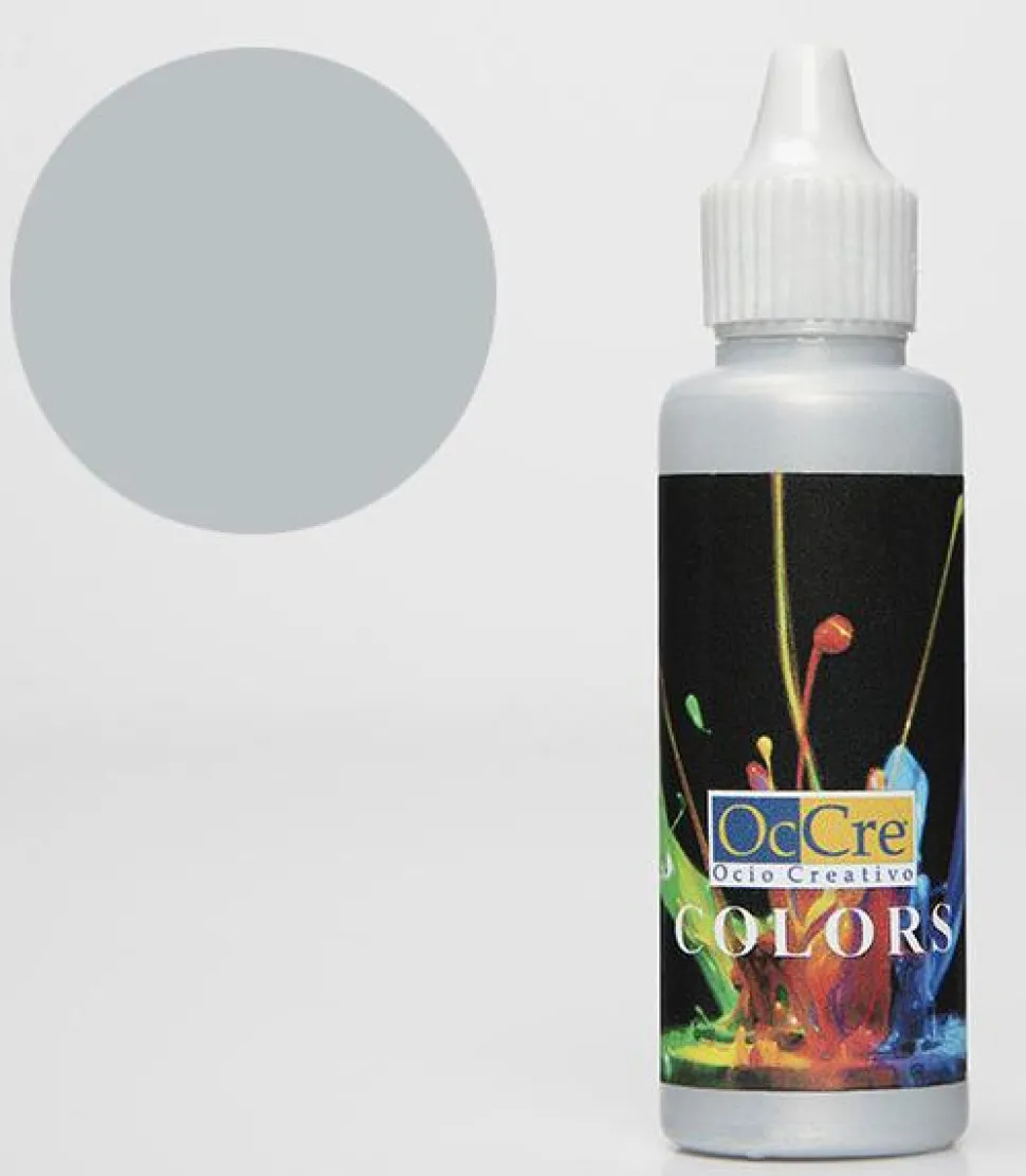 Peinture acrylique 30ml Argent - OCCRE