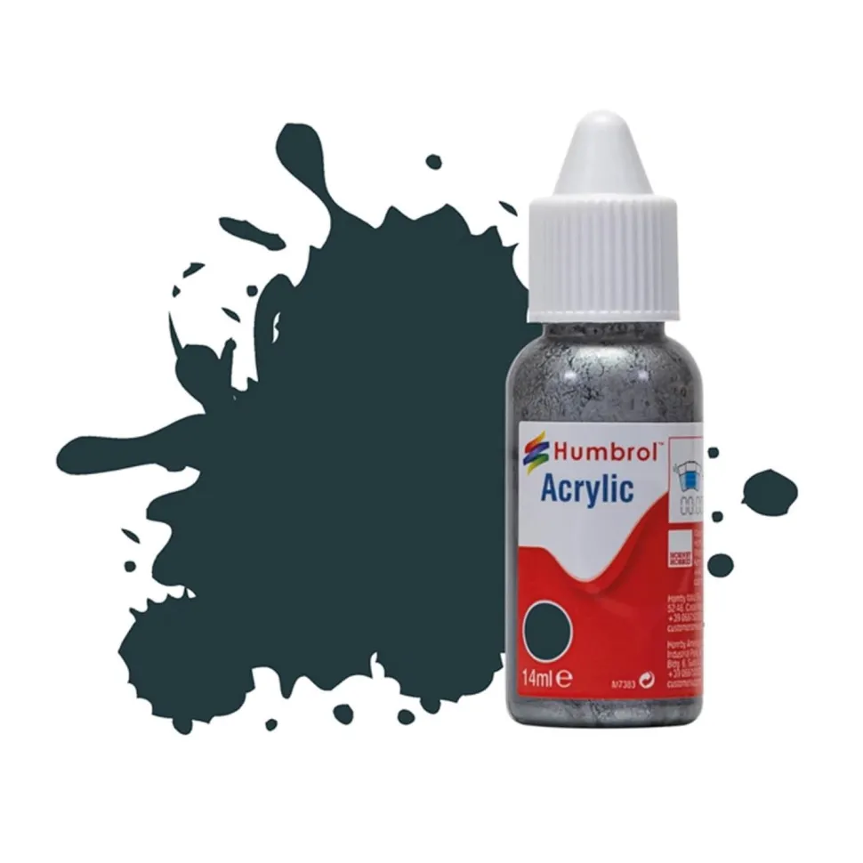 Peinture N°67 Gris tank - Mat : Acrylique : 14 ml - Humbrol