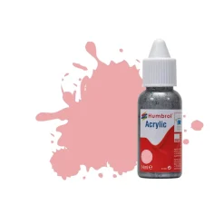 Peinture N°57 Rose - Mat : Acrylique : 14 ml - Humbrol
