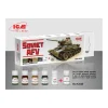 Peintures acryliques pour maquette Soviet AFV - 6 x 12 ml - ICM