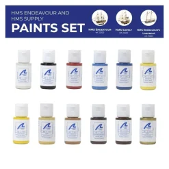 PEINTURES POUR MAQUETTES HMS ENDEAVOUR ET SUPPLY - Artesania