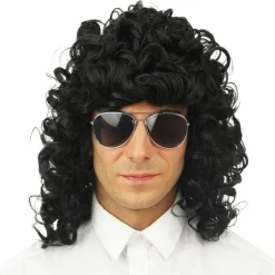 Perruque Roi de la Pop - RueDeLaFete
