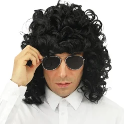 Perruque Roi de la Pop - RueDeLaFete