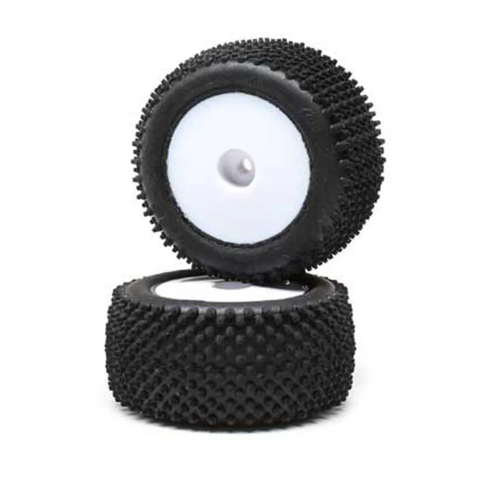 Pin Tires Rear Mounted Blanc (2) - Mini-T 2.0 - Losi - Losi - TLR