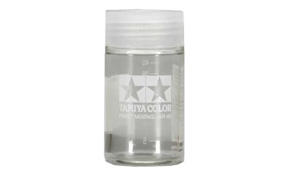 Pot Mélange Peinture 40ml Gradué - Tamiya - Tamiya