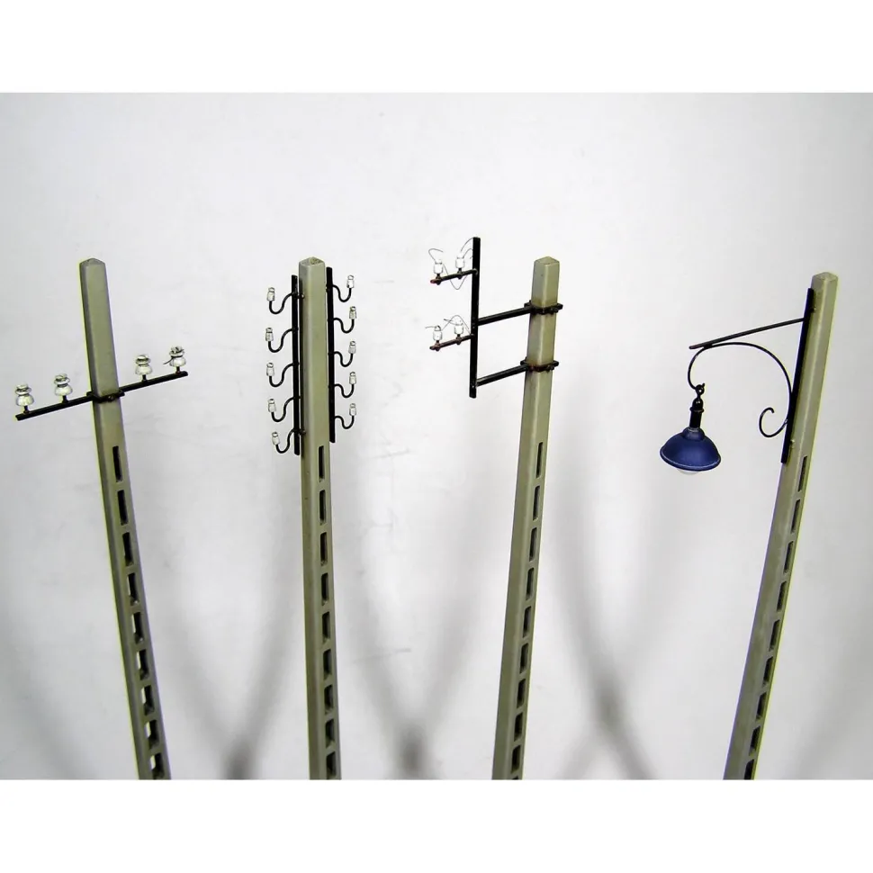 Poteaux télégraphiques en béton – 1:35 - Mini Art