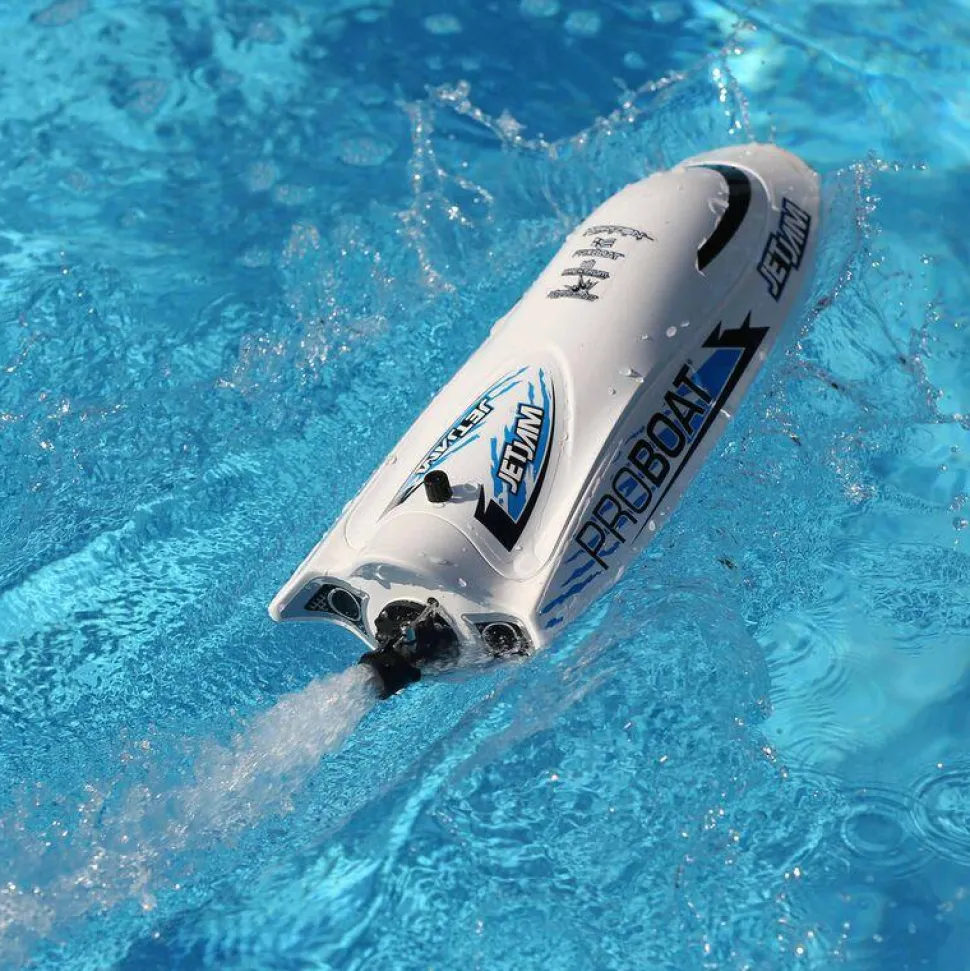 Proboat Jet Jam 12" Pool Racer Brushed Blanc RTR - Proboat