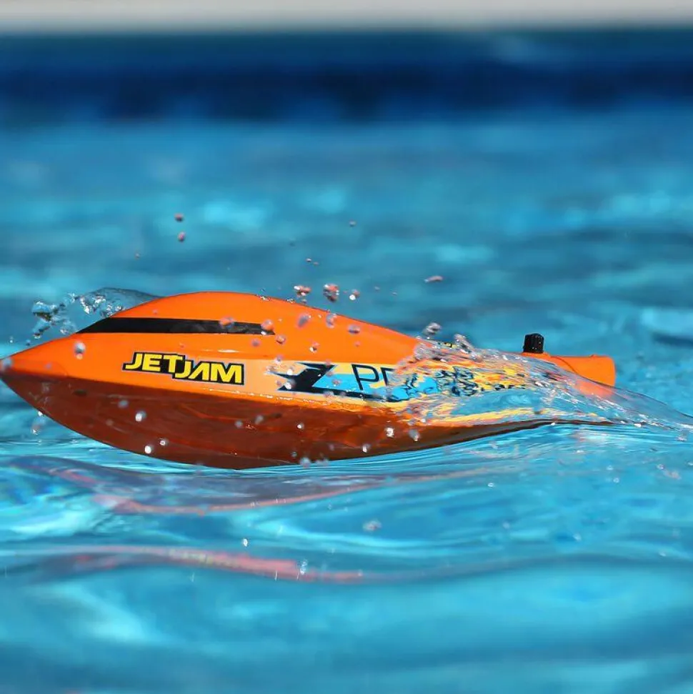 Proboat Jet Jam 12" Pool Racer Brushed Orange RTR - Proboat