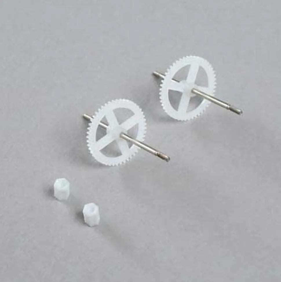 Prop Shaft with Gear (2) - Vapor/Night - E-flite - E-flite