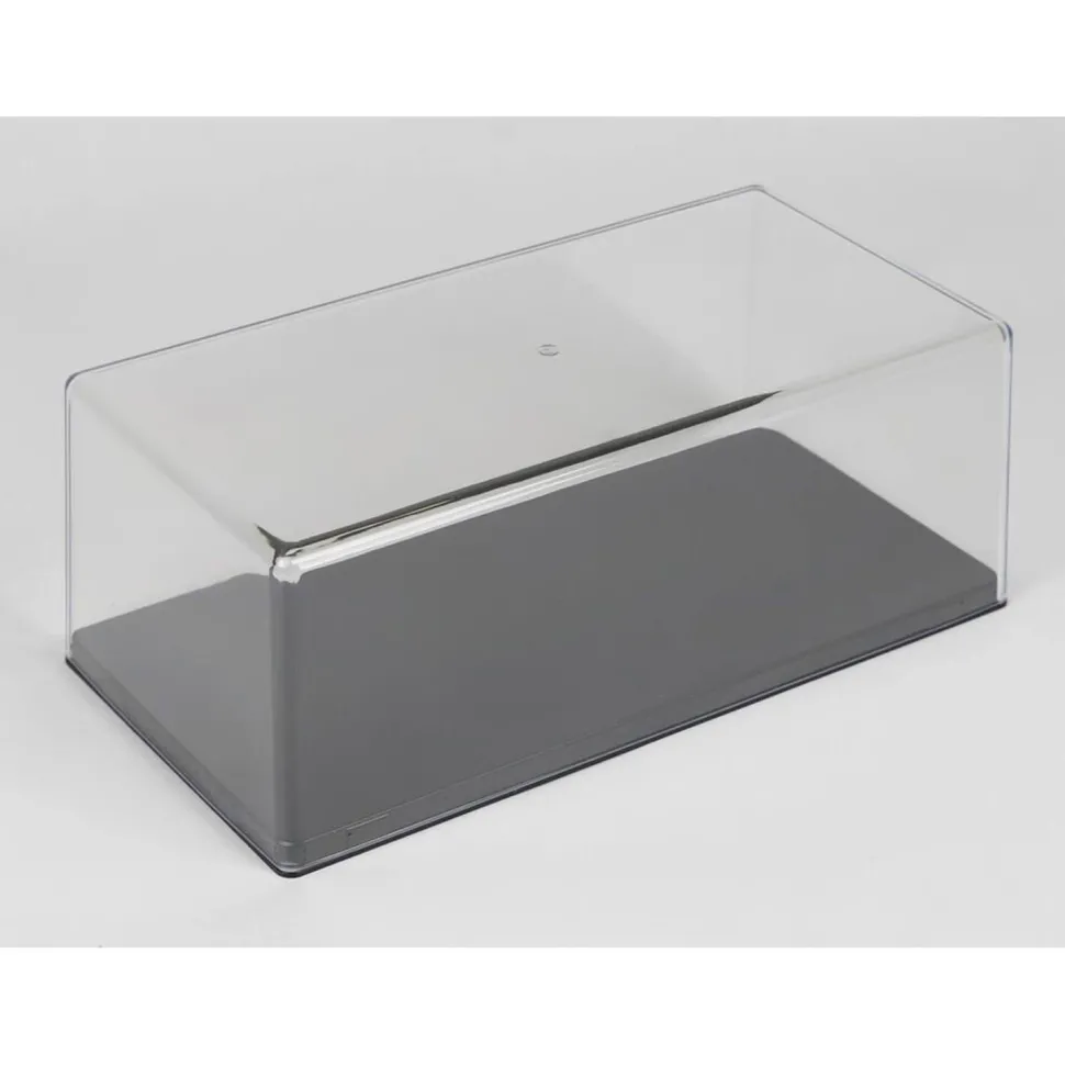 Présentoir vitrine pour maquette : acrylique 252 x 127 x 80 mm - Heller