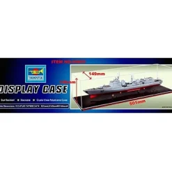 Présentoir vitrine pour maquette : Plastique 501 x 146 x 149 mm - Master Tools