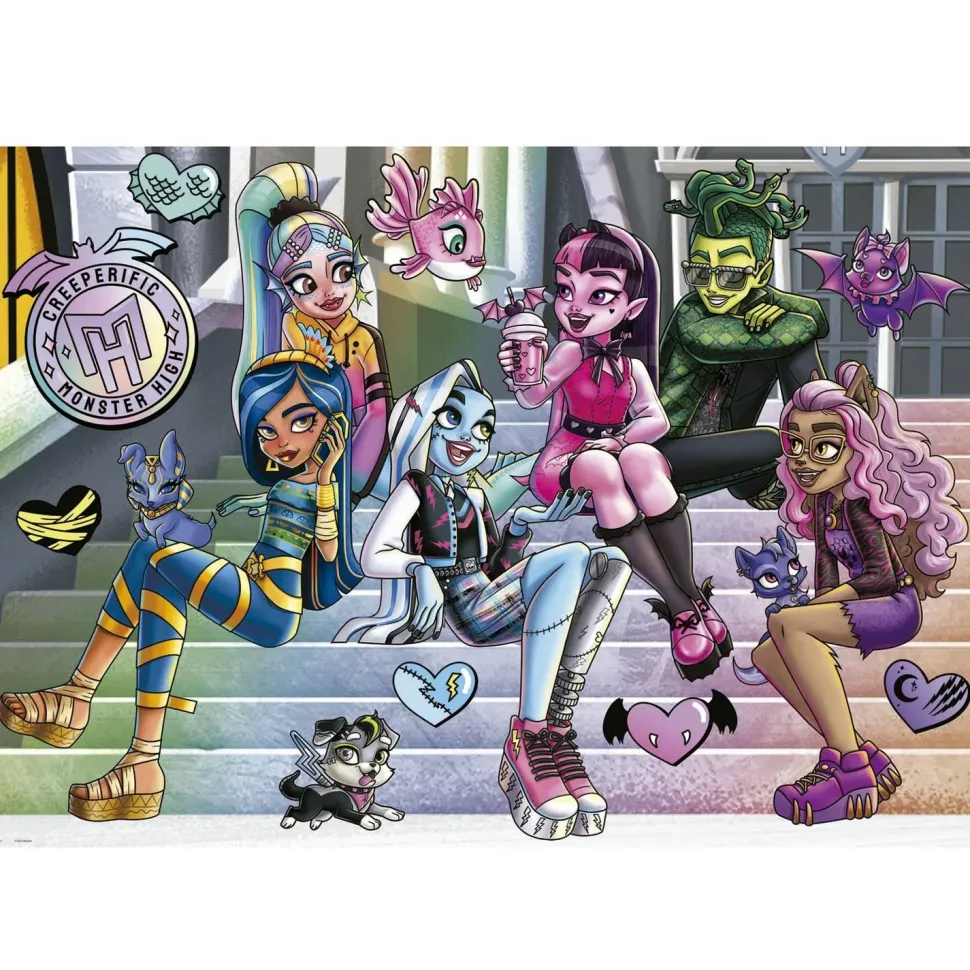 Puzzle 1000 pièces : MONSTER HIGH - Educa