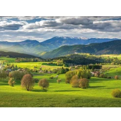 Puzzle 3000 pièces : Printemps chez Poraznik - Dino