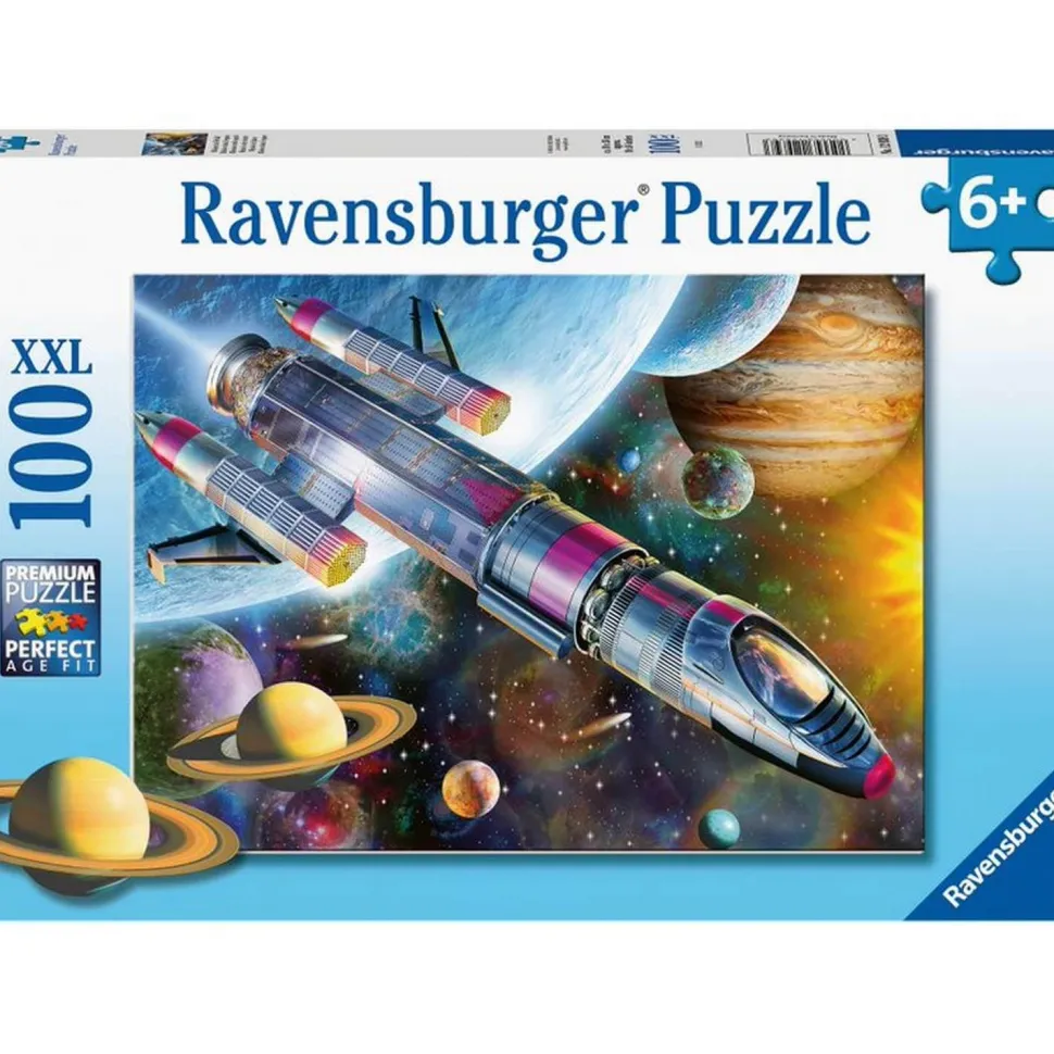Puzzle 100 p XXL - Mission dans l'espace - Ravensburger