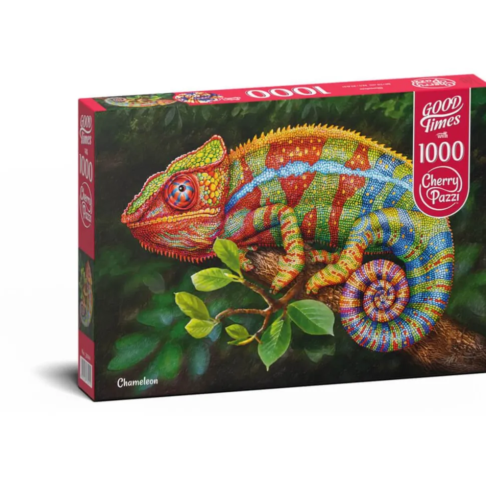 Puzzle 1000 pièces : Caméléon - CherryPazzi