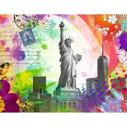 Puzzle 500 pièces : Carte postale de New York - Ravensburger