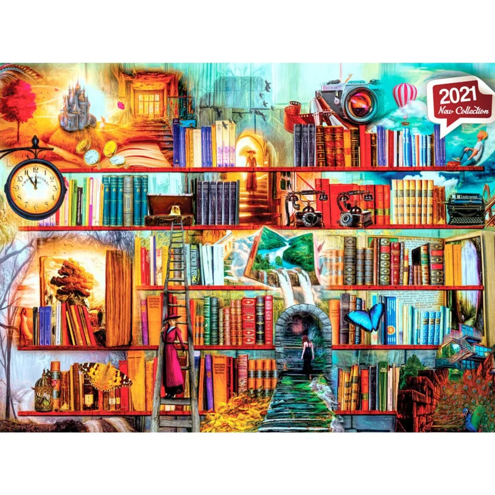 Puzzle 3000 pièces : Ecrivains mystères - Anatolian