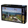 Puzzle 1000 pièces : Jardin Sainte Adresse, Claude Monet - DToys